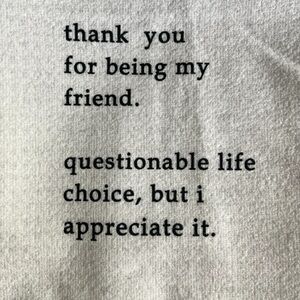 Humorous Double Sided Kitchen Towel